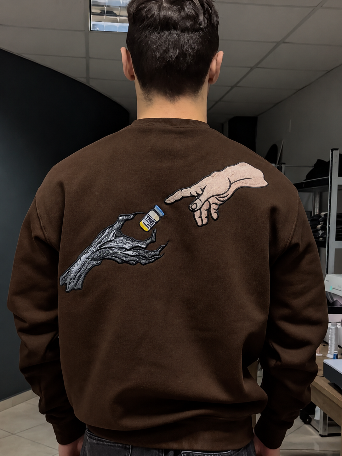 Trenbolone Darkness Antidote CREWNECK